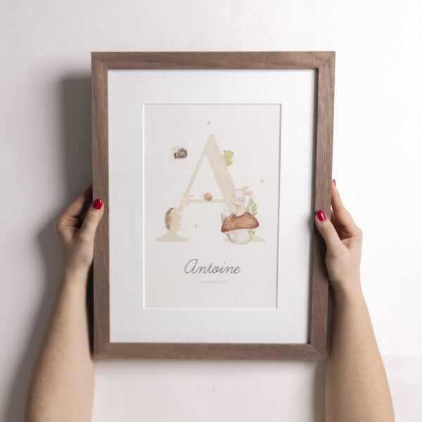 Affifche lettre personnalisée Studion