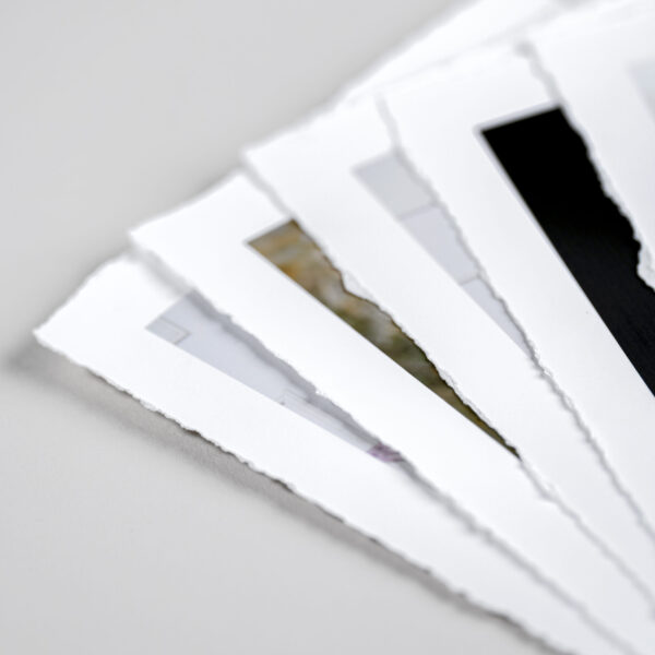 Impressions d'art - Papier frangés